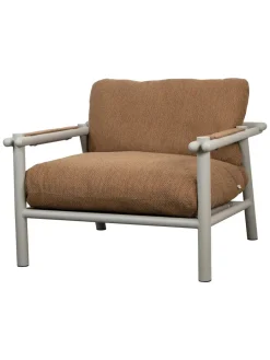 Sticks Loungestol, taupe aluminium fra<Cane-line Clearance