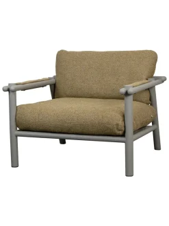 Sticks Loungestol, taupe aluminium fra<Cane-line Clearance