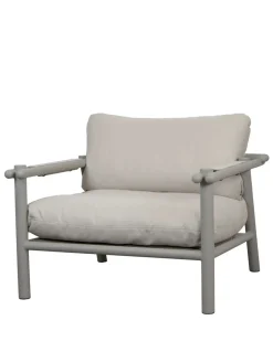Sticks Loungestol, taupe aluminium fra<Cane-line Clearance