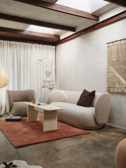 Stille Tufted Rug, red brown fra<Ferm Living Best