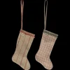 Stocking ornament - Strømpe m/tern + Strømpe m/strib fra<Maileg Online