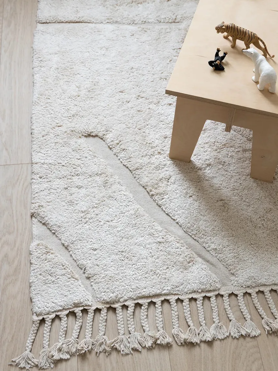 Stone gulvtæppe, 140x200 cm fra<Kas Kopenhagen Sale