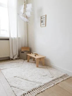 Stone gulvtæppe, 140x200 cm fra<Kas Kopenhagen Sale