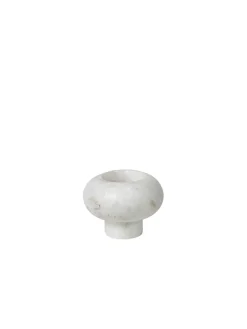 Stone Stacking Candleholder White fra<Tom Dixon Hot