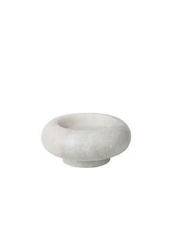 Stone Stacking Candleholder White fra<Tom Dixon Hot