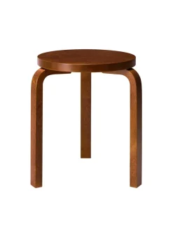 Stool 60, lakeret birk fra<Artek Outlet