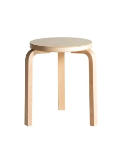 Stool 60, yellow lacquered fra<Artek Best