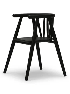 Storm Børnestol, sortlakeret eg fra<Oaklings Outlet