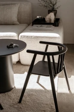 Storm Børnestol, sortlakeret eg fra<Oaklings Outlet