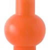 Strøm Vase, vibrant orange fra<raawii New