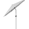 Sunshade Parasol m. Tilt, dusty white fra<Cane-line