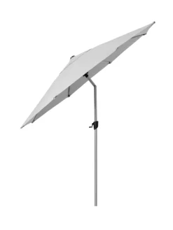 Sunshade Parasol m. Tilt, dusty white fra<Cane-line