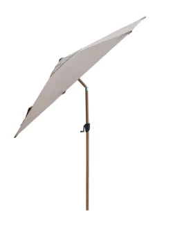 Sunshade Parasol m. Tilt, wood look fra<Cane-line Hot