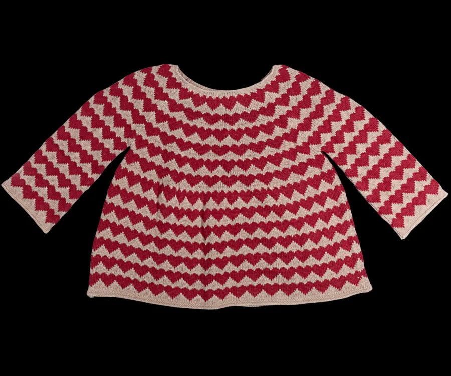 Sweater Strikket størrelse 5-6 år - Træ fra<Maileg New