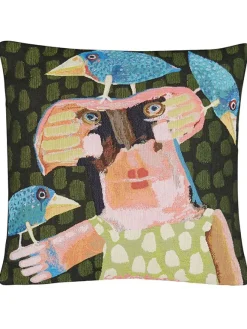 Sylvester Dame Med Torpedofugle pude fra<Poulin Design Best