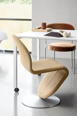 System 1-2-3 spisestol af Verner Panton<Verpan New
