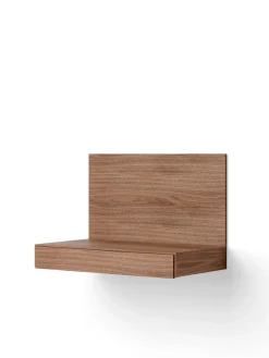 Tana Wall Mounted Desk, walnut fra<New Works Clearance