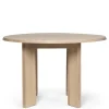 Tarn Dining Table 115, white oiled fra<Ferm Living Outlet