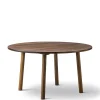 Taro Spisebord Ø120 cm, røget eg fra<Fredericia Furniture