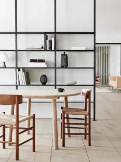 Taro Spisebord Ø120 cm, sæbebehandlet eg fra<Fredericia Furniture Sale