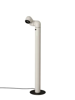 Tatu Alta Gulvlampe, white grey fra Santa and Cole<Santa & Cole New