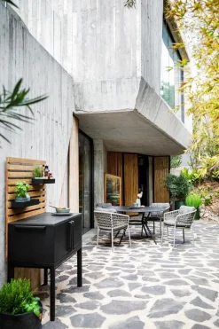 Teak Væg til Drop Køkken Singlemodul fra<Cane-line Best