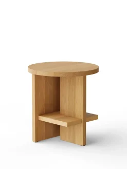 Tee side table, round fra<Nine