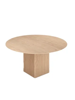 Ten Table Round Ø150, sæbebehandlet eg fra<DK3 Online