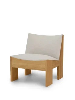 Tenon Lounge Chair, fumed oak fra<New Works Outlet