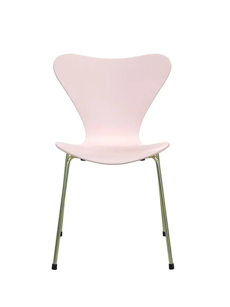 70th Anniversary Edition 3107 Spisebordsstol, 7:14 AM Beige af Arne Jacobsen<Fritz Hansen Sale