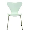 70th Anniversary Edition 3107 Spisebordsstol, 7:14 AM Green af Arne Jacobsen<Fritz Hansen