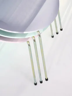 70th Anniversary Edition 3107 Spisebordsstol, 7:14 AM Pink af Arne Jacobsen<Fritz Hansen