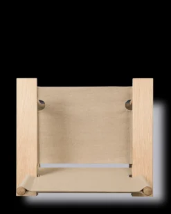 The Canvas Chair, røget eg sort canvas af Børge Mogensen<Fredericia Furniture Discount