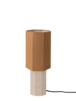 The Eight Over Eight Lamp Small, white marble fra<Louise Roe