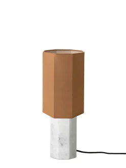 The Eight Over Eight Lamp Small, white marble fra<Louise Roe