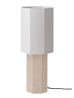 The Eight Over Eight Lamp Large, white marble fra<Louise Roe Best