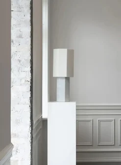 The Eight Over Eight Lamp Large, white marble fra<Louise Roe Best
