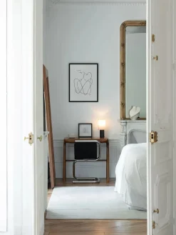 The Eight Over Eight Lamp Small, grey marble fra<Louise Roe Hot