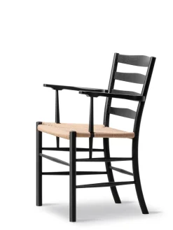 The Klint Armchair, sortlakeret eg fra<Fredericia Furniture Discount