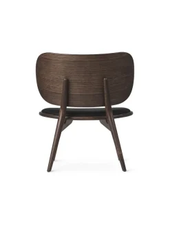 The Lounge Chair, sort bøg med sort læder fra<Mater