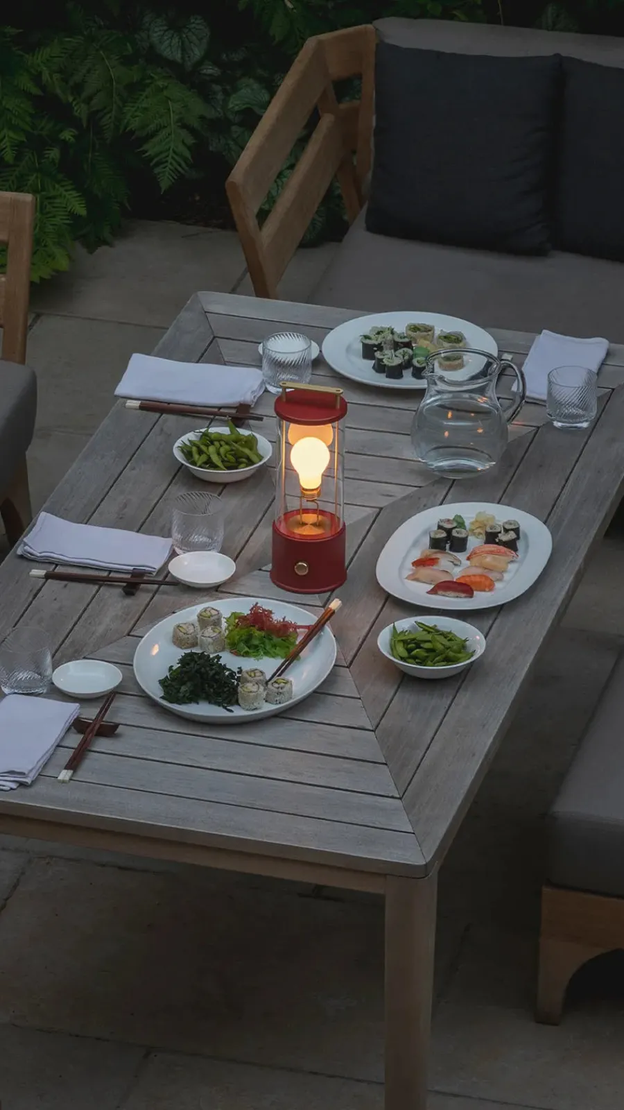 The Muse Portable Lampe, Pomona Red fra<Tala Outlet