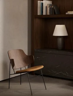 The Penguin Lounge Chair, Læder fra<Audo Copenhagen Outlet