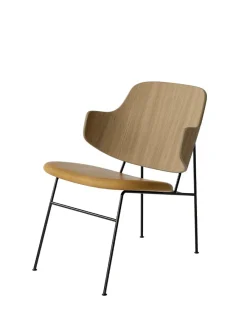 The Penguin Lounge Chair, Læder fra<Audo Copenhagen Outlet