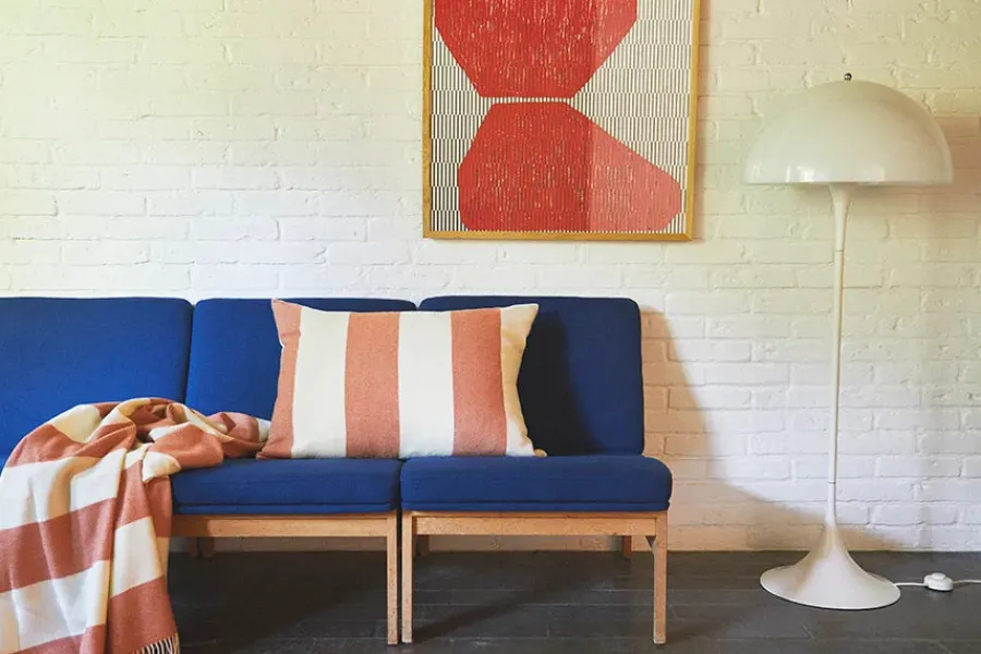 The Sweater Cushion, brown fra<Silkeborg Uldspinderi Outlet