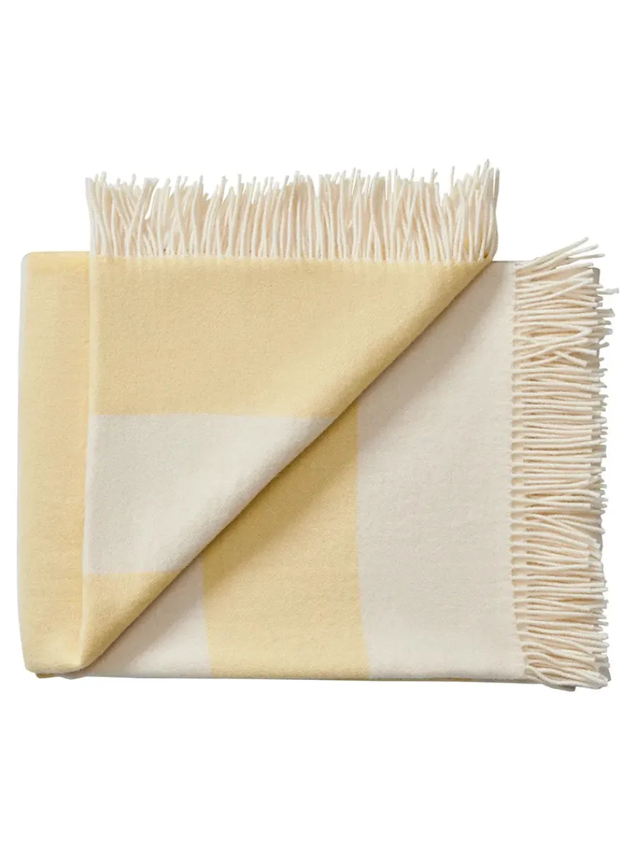 The Sweater Plaid, cobalt fra<Silkeborg Uldspinderi Best