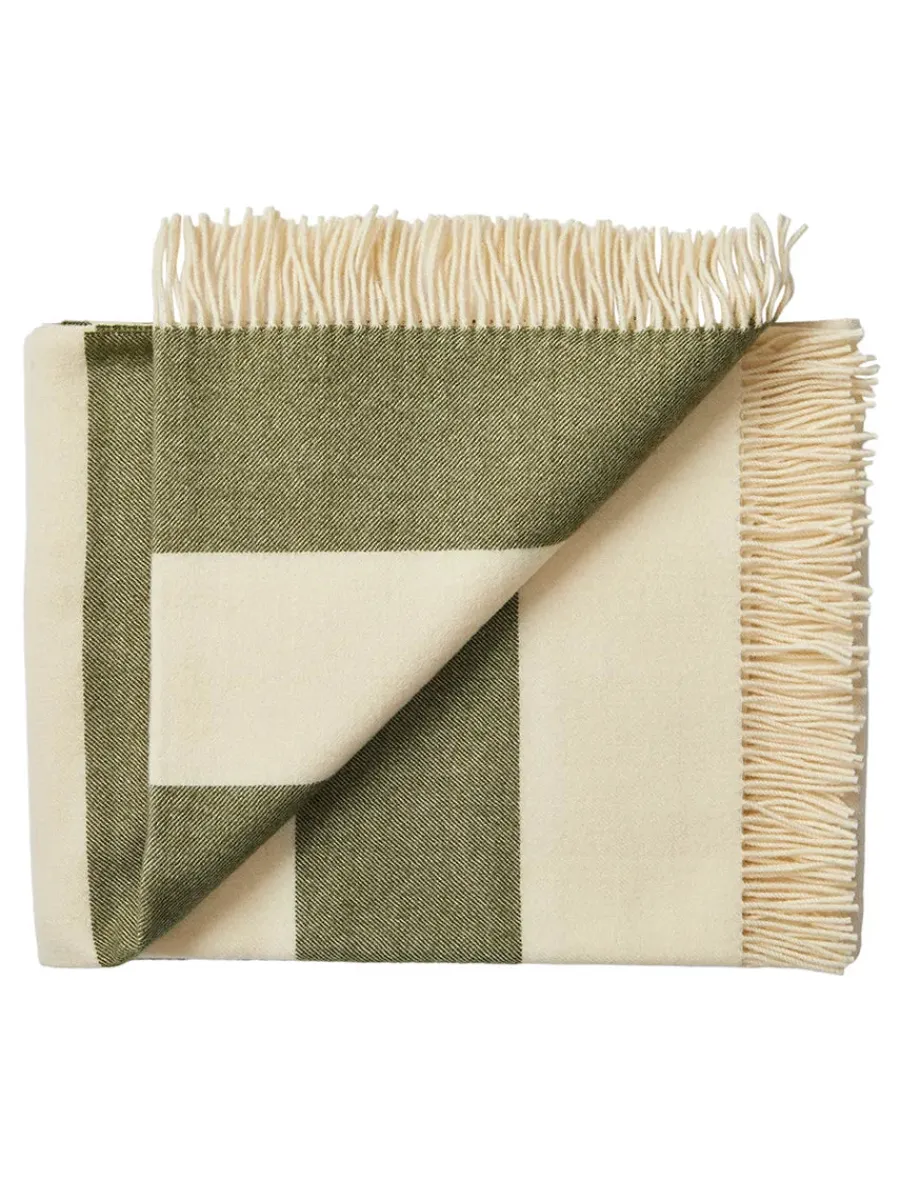 The Sweater Plaid, green fra<Silkeborg Uldspinderi Online