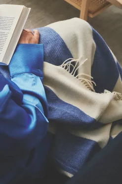 The Sweater Plaid, orange fra<Silkeborg Uldspinderi Clearance