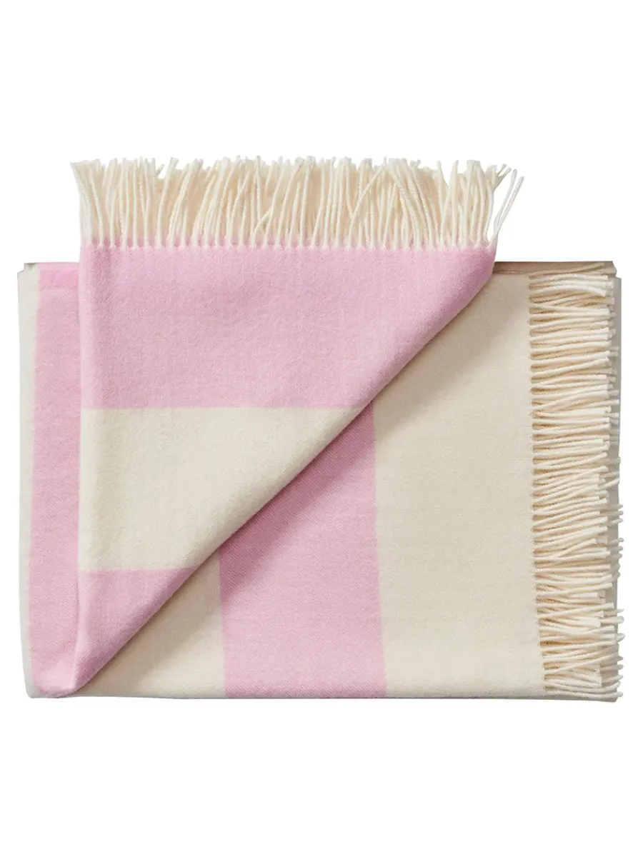 The Sweater Plaid, rose fra<Silkeborg Uldspinderi Outlet