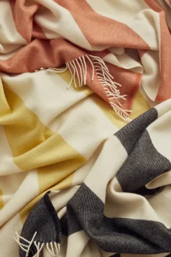 The Sweater Plaid, yellow fra<Silkeborg Uldspinderi Best