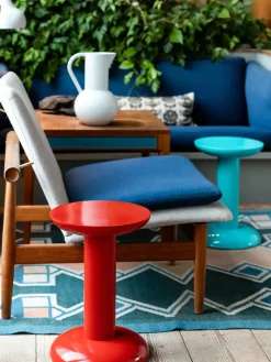 Thing Sidebord/Skammel, carmine red fra<raawii Outlet